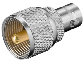 Złącze BNC Wtyk UHF z pozłacanymi stykami