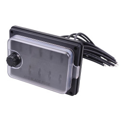 10 Way Waterproof Prewired Standard Blade Fuse Box R3-100-11-3110