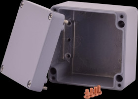 BXPBAL12212081-A01 Aluminium casing Alster, 122 x 120 x 81 mm