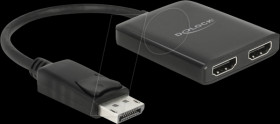 87769 DisplayPort 1.4 splitter, 1x DisplayPort > 2x HDMI