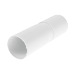 Złączka prosta kielichowa do rur PVC 18 biała