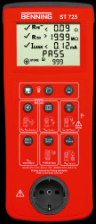 050316 BENNING ST 725 appliance tester, VDE 0701-0702