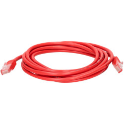 TruConnect TRUP5E3.0RD 3mtr CAT 5E UTP PVC Full Copper Patch Lead - Red