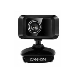Kamera PC CANYON 1.3MPX webcam black komputerowa