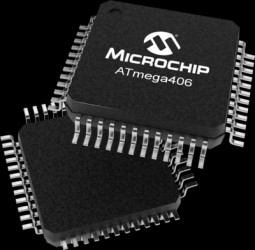 AVR microcontroller, 8 bit, 1 MHz, LQFP-48, ATMEGA406-1AAU