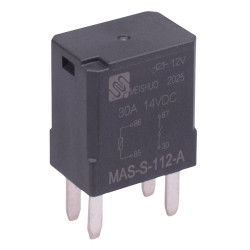 12V SPNO Micro Automotive Relay MAS-S-112-A