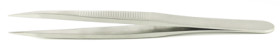 Economy tweezers, uninsulated, antimagnetic, stainless steel, 110 mm, AC.SA.B