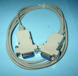 7-ŻYŁ KABEL DB9F/DB9F 1,8m TRANSMISYJNY