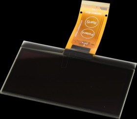 DEP128064S-Y OLED, 128x64 px, yellow/black, 2.4inch