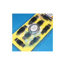 Zestaw złącz, przejściówek na USB 6szt. + PRZEDŁUŻACZ