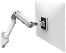Ergotron Uchwyt ścienny do monitora HX Arm Wall Mount 1 Wyświetlacz 38,1 cm (15") - 124,5 cm (49") biały Obrotowy, z reg