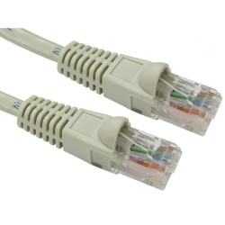 Kabel Ethernet Cat6 długość 0.5m Z zakończeniem RS PRO PVC l. żył: 8 średnica 5.6mm