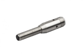 Czujnik indukcyjny M8x1 60dł zabudowany Sn: 2 10-30V DC PNP NO złącze M12 3-pin IP67 mosiądz niklowany IB080123