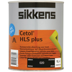 Sikkens 5085945 Cetol HLS Plus Translucent Woodstain Ebony 1 litre