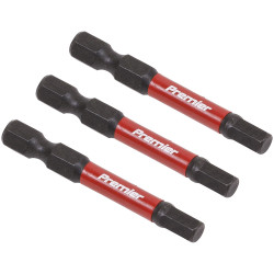 Sealey AK8238 Hex 5mm Impact Power Tool Bits 50mm - 3pc