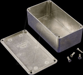 1590BS aluminum casing, 1590 B, 112 x 60,5 x 42 mm, aluminum