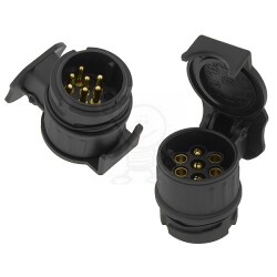Wtyk przyczepy-adapter 13/7 PIN 12/24V Orno 4563