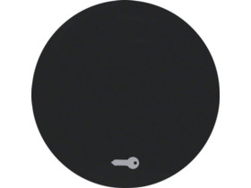 BERKER R.1/R.3 Klawisz z nadrukiem symbolu "drzwi" czarny połysk 16202015 HAGER