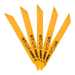 6 TPI Wood Bi Metal Recip Blade 5 Pack