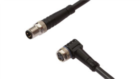 Vk500f70, Kabel Przyłączeniowy, 5M, M8 Żeński 3Pin Kątowy, M8 Męski 3Pin...