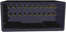 Wtyk PCB 20-pinowe raster: 2.5mm 2-rzędowe TE Connectivity Przewlekany 250.0 V.