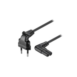 Kabel zasil. sieciowy 0,3m kąt.B SN15kab:CEE7/16wt:IECC7