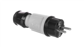 Wtyczka Przenośna Uni-Schuko 16A 230V Ip44 Szara Multi-Grip 7371