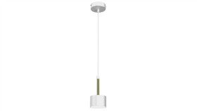 Lampa Wisząca Arena White/Gold 1Xgx53 Mlp7754 Milagro
