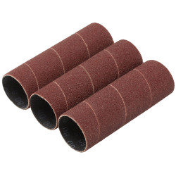 Draper 08404 Aluminium Oxide Sanding Sleeves, 38 x 115mm, 80 Grit (Pack of 3)
