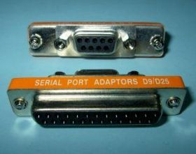 ADAPTOR DB-9F/DB-25F GENDER CHANGER MSA