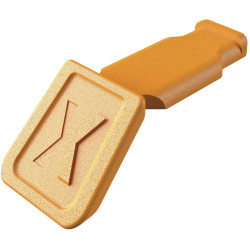 KNIPEX 00 61 10 CO ColorCode Clips Orange (10 pieces) 21 mm