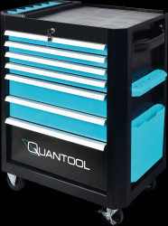 Q25160 Roll container with 6 drawers, 217 pieces