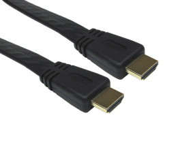 Kabel HDMI 1m A: HDMI Ethernet B: HDMI Ethernet A: Męskie B: Męskie