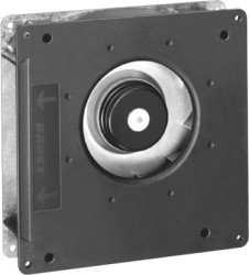 DC radial fan, 24 V, 180 x 180 x 40 mm, 87.5 m³/h, 58 dB, ball bearing, ebm-papst RG 125-19/14 N