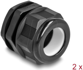 60475 EX Cable Gland M32 black 2 pieces