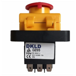 Wyłącznik DZ-05 7P 380V z wył.awaryjnym do elektronarzędzi