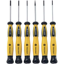 Toolcraft 814609 ESD Precision Screwdriver Set 6pc