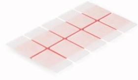 Osłony z tworzywa 26,5x18 mm przeźroczyste 210-851 /100szt/ /100szt./