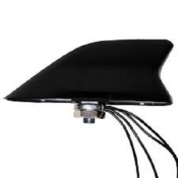 Wielokierunkowy Antena wielopasmowa AECS1806D07ZS-3000S Ścienny/słupowy Typ płetwa rekina, Abracon 2dB