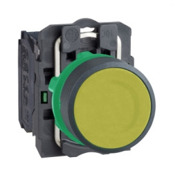 Osłona uszczelniona przełącznika przyciskowego Harmony XB5 Sprężyna powrotna SPST średnica wycięcia 22 mm Panel