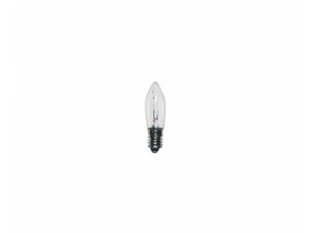 Żarówka choinkowa LED E10 10-55V 0,1W świecowa