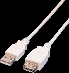 11.99.8946 USB 2.0 cable, USB-A connector to USB-A port, 0.8 m