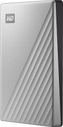 WD My Passport Ultra 1 TB Zewnętrzny dysk twardy 6,35 cm (2,5'') USB-C® srebrny WDBC3C0010BSL-WESN