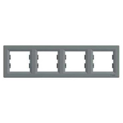 ASFORA Ramka 4-krotna pozioma stal EPH5800462