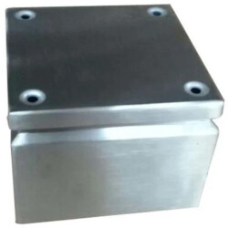 Puszka elektroinstalacyjna, 300 x 300 x 120mm, IP66, kolor Niemalowany, materiał Stal nierdzewna, 0-wejściowa, RS PRO