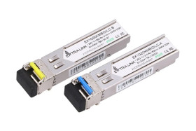 Moduł SFP WDM 1,25Gbps, 1310/1550nm, single mode, 20km, LC, DOM, para Extralink SFP 1.25G