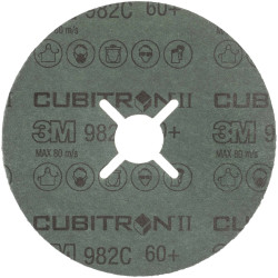 3M 460677 Cubitron&#x2122; II 982C Abrasive Fibre Disc 125 mm Bore 22 mm 25 pc