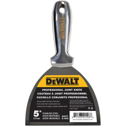 DEWALT Dry Wall EU2-405 Stainless Steel Jointing/Filling Knife 125mm (5in)
