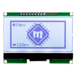 Wyświetlacz LCD 128x64px szary SPI ST7565R