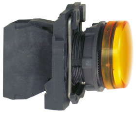 Kontrolka 120V ac Pomarańczowy Schneider Electric średnica wycięcia 22mm Montaż panelowy Śruba